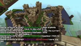 WesterosCraft Blockscast Riverrun build [upl. by Kantor]