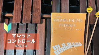 初心者基礎練習 マレットコントロール6番7番8番 [upl. by Nej634]