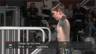 Boys C 3m  Eindhoven Diving Cup 2024 [upl. by Shelba]