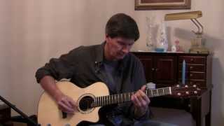 Star of the County Down fingerstyle guitar  Gerald Sheppard [upl. by Ardnuaek]