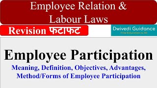 Employee Participation Objectives Advantages of Employee Participation Methods of Participation [upl. by Gean]