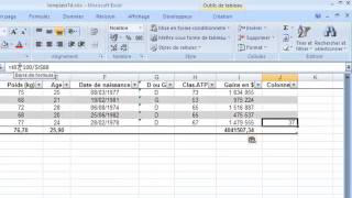 Excel 2007 tutoriel 10  Notion de référence relative et absolue [upl. by Emawk412]