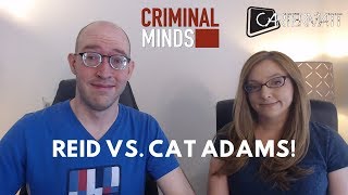 Criminal Minds season 15 episode 6 reaction Reid takes on Cat Adams 15x06 [upl. by Yebot]