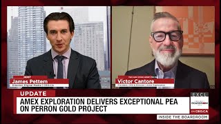 Amex Exploration Delivers Exceptional PEA on Perron Gold Project [upl. by Kenweigh]