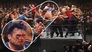 10 Unexpected WWE Moments Caught On Camera [upl. by Aicirt]