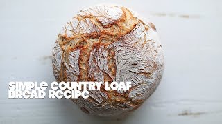 How to Make a Homemade Artisan Bread Recipe  Seriously the Best Bread Recipe Ever [upl. by Donall]