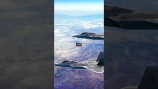 F22 Raptor vs F35 Lightning II Which one better f22 f35 comparison technology shorts [upl. by Morrissey]