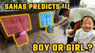 SAHAS PREDICTS BOY OR GIRL  JAGGA KINNU JADAI [upl. by Neeleuqcaj]