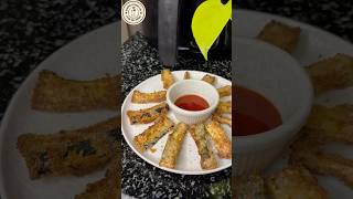 How I make healthy crispy zucchini in air fryer shorts youtubeshorts healthy airfryer food [upl. by Annaes]