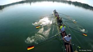 Deutschlandachter Trainingslager Ratzeburg 2015 [upl. by Lanford320]