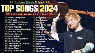 Música Pop En Inglés 2025 🎧Ed Sheeran Bruno Mars Dua Lipa Adele Maroon 5 Rihanna The Weeknd [upl. by Porche]