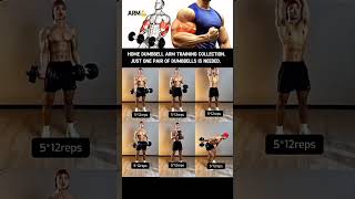 Home Dumbbell Training workout [upl. by Elbert]