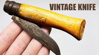 Old Opinel №8 Pocket Knife Restoration [upl. by Parris]