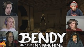 Gamers Reactions to Boris Alive Part 2 Ending  Bendy and The Ink Machine  Chapter 2 [upl. by Nylicaj]