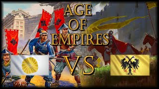 To win any battle you must fight as if you are already dead AoE IV Ranked 1v1 Japanese vs HRE [upl. by Alaehcim]