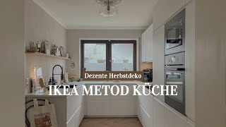 Ikea Metod Küche mit dezenter Herbstdeko 🍂🌰 [upl. by Kendrick]