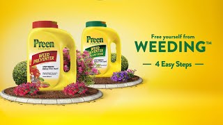 Preen Garden Weed Preventer amp Preen Garden Weed Preventer Plus Plant Food [upl. by Ahsiekar]