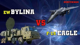 The Newest Russian EW System BYLINA with Artificial Intelligence Burned Down US Fighter F15 [upl. by Ashti]