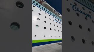 Margaritaville at Sea Paradise in Freeport Bahamas cruiseship cruise shorts [upl. by Zat]