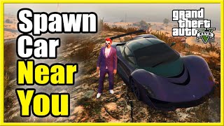 How to Request Personal Vehicle Delivered in GTA 5 Online Anywhere on MAP Easy Method [upl. by Nananne475]