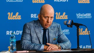 UCLA M Basketball Postgame  Coach Cronin vs Idaho State Nov 20 2022 [upl. by Arakal]