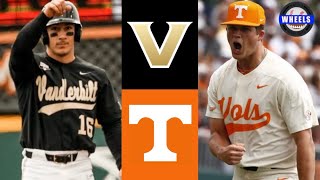 4 Vanderbilt vs Tennessee Highlights Game 3  2023 College Baseball Highlights [upl. by Suaeddaht]