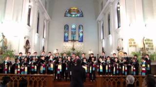 2011 Asia Pacific Youth Choir《Anima Christi》 Ryan Cayabyab [upl. by Inavoj]