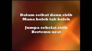 Kristal  Seragam Hitam  Clean Karaoke Version [upl. by Ardehs]