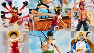 New Sh Figuarts One Piece action figures on display nycc 2024 [upl. by Assilev25]