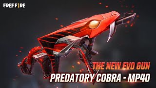 Predatory Cobra MP40  Teaser  Garena Free Fire [upl. by Grevera]