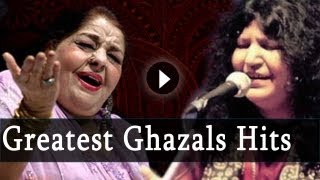 Greatest Ghazal Hit Songs  Part 1  Farida Khanum  Abida Parveen [upl. by Bac]