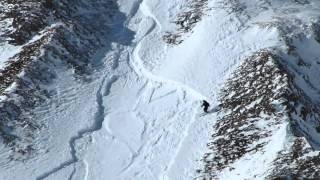 Skier and Avalanche in Tignes France  Viral Video UK [upl. by Procto]