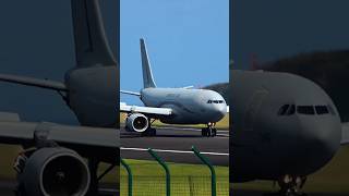 A330243MRTT FranceAir Force Landing at Lajes Azores shorts [upl. by Arocahs238]