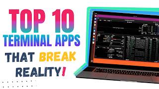 Top 10 INSANE Linux Terminal Applications You Should Be Using Command Line Sorcery [upl. by Emirac141]