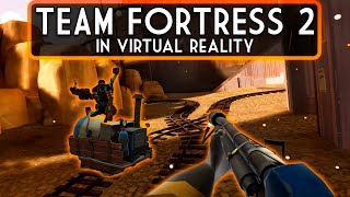 Team Fortress 2 in VR is SO FUN  Contractors [upl. by Nelleh]