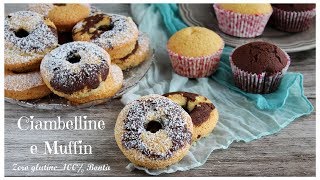 Ciambelline e Muffin allacqua senza glutine e lattosio [upl. by Aysa]