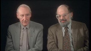 Allen Ginsberg and William Burroughs outs from HEAVY PETTING interview part 1 [upl. by Elleral655]