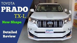 Toyota Prado TXL  New shape  Review  Price Specs amp Features [upl. by Galateah710]