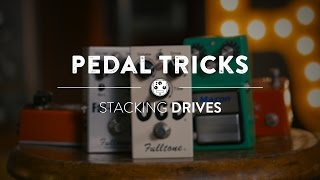 Stacking Overdrive Pedals  Reverb Pedal Tricks [upl. by Enilekcaj]