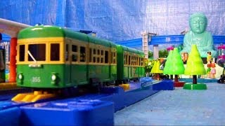 Plarail Enoden Trains Part 1 [upl. by Bevash]