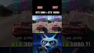 GTX 1080ti or RTX 3060 pc pcgamer pcgaming tech gpu nvidia fyp [upl. by Laucsap]