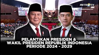 BREAKING NEWS DARI MPRDPR PELANTIKAN PRESIDEN amp WAPRES PERIODE 20242029 [upl. by Issim]