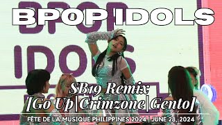 BPOP IDOLS  SB19 Dance Remix Go Up  Crimzone  Gento  𝐅ê𝐭𝐞 𝐝𝐞 𝐥𝐚 𝐌𝐮𝐬𝐢𝐪𝐮𝐞 𝐏𝐡𝐢𝐥𝐢𝐩𝐩𝐢𝐧𝐞𝐬 𝟐𝟎𝟐𝟒 [upl. by Aicelet360]