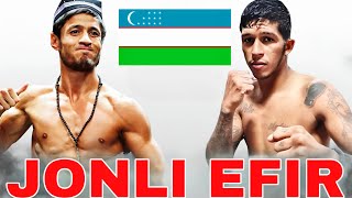 Shohjahon Ergashev Huan Huertas JONLI EFIR SHOHJAHON ERGASHEV BOKS JONLI EFIR [upl. by Joseph]