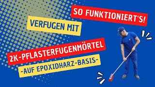 2Komponenten Pflasterfugenmörtel auf EpoxidharzBasis  trendyBAU  unkrautfreie Fugen [upl. by Ennayehc]