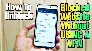 How To Unblock Any BlockedBanned Website Without VPN  No Speed Loss [upl. by Dora]