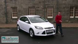 Ford Focus hatchback review  CarBuyer [upl. by Loredo]