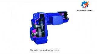 Parallel shaft helical geared motor SDT Transmissionwwwsdtgearcom [upl. by Arymas392]