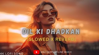 Dil Ki Dhadkan Slowed  Reverb  Mind Fresh Lofi Song Mind Relax Lofi Mashup  Anu Deep Tirkey [upl. by Enomas]