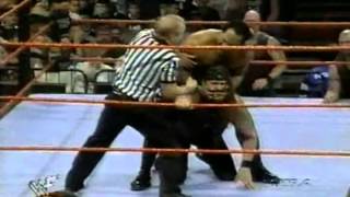 WWF Raw Is War 1998  Chainz vs Faarooq [upl. by Grosmark]